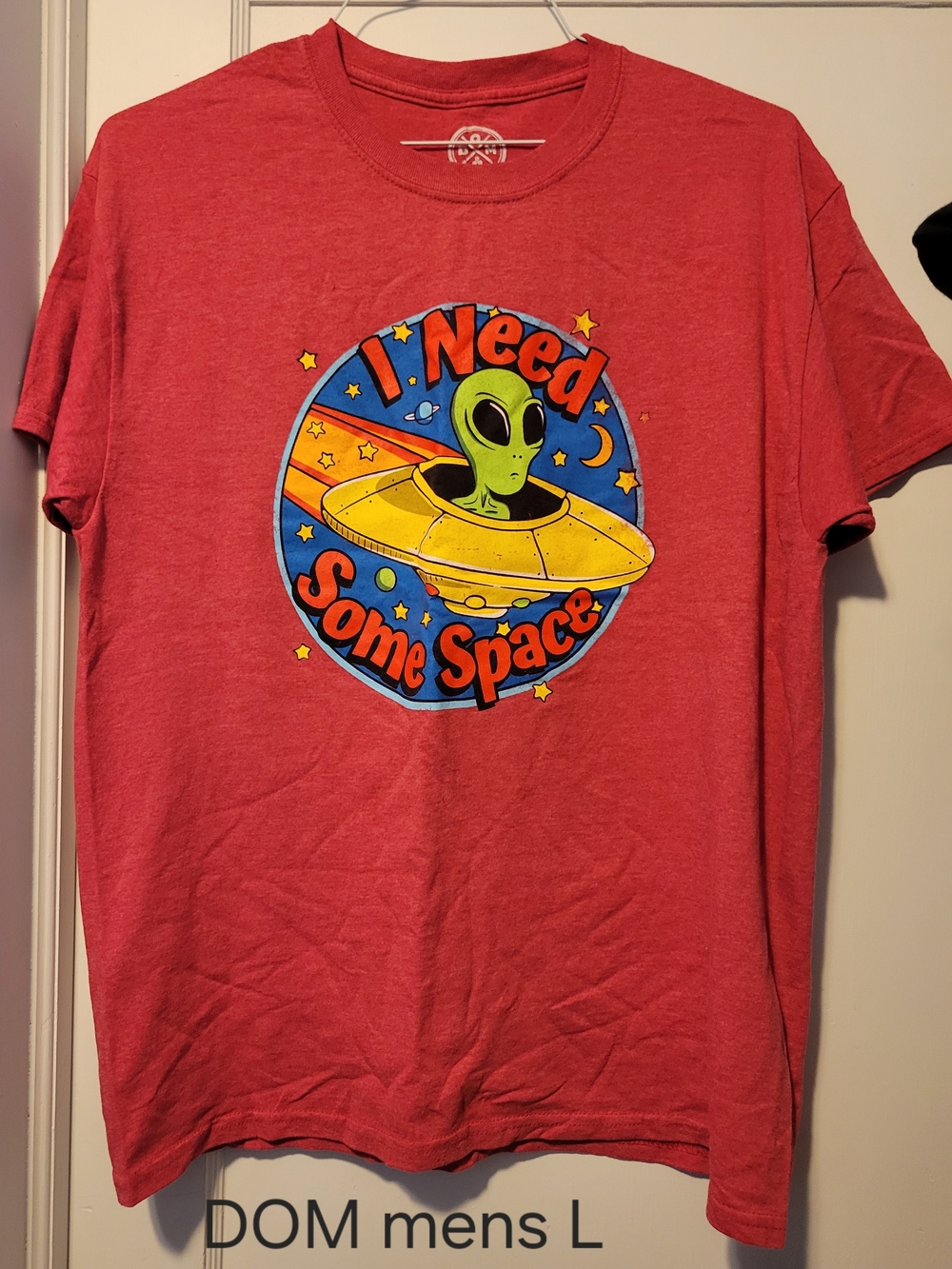I Need Some Space Graphic Tee - Red - DOM